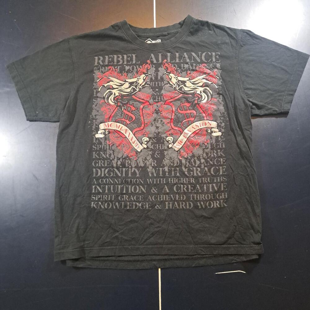 Affliction Men's Black T-shirt